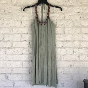 Army Green Summer Dress